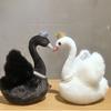 Plush Swan Toy With Pp Cotton Filling For Kids Gift And Collectible Decor