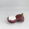 Purple Mangosteen Car Air Freshener: Essential Oil Diffuser with Wood, Stone, and Plaster for Creative Desktop Aroma