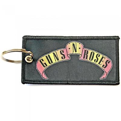 Double Sided Patch Logo Keyring