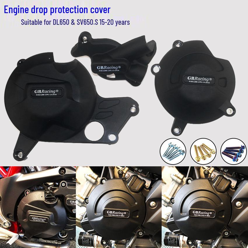 

DL650 & SV650 (2015-2020) Engine Protection Side Cover - Wear-Resistant & Drop-Proof. Jie Mo Zhi