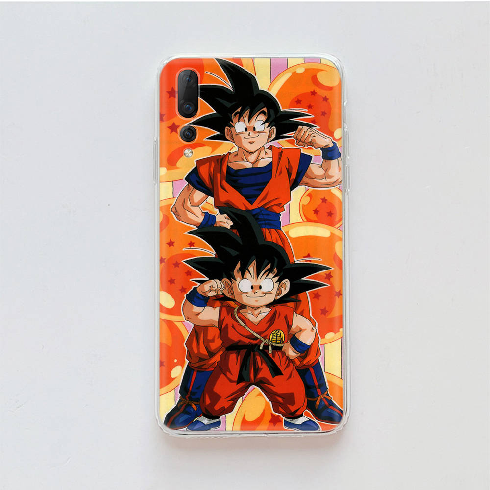 Transparent Case for Samsung A04 A14 A23 M33 M53 Realme 10 9 C35 C55 VIVO X80 Infinix Hot 30 Note 11 Tecno Spark 8P Pro W-89 Dragon Ball Anime