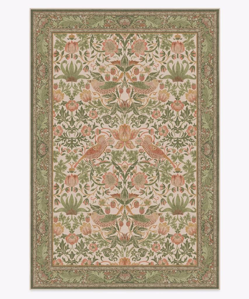 Vintage Marokkanischer Teppich Waschbar Rutschfest Läufer für Flur Wohnzimmer Schlafzimmer Küche Waschküche Bodenmatte
