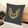 Golden P-Pontiac Cushion Cover Soft Short Plush Pillow Cover Smooth Cozy Texture Aesthetic Cushion Case Home Decor