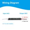 Slim LED Driver 24V, 24W-100W Power Supply, AC 110V-265V