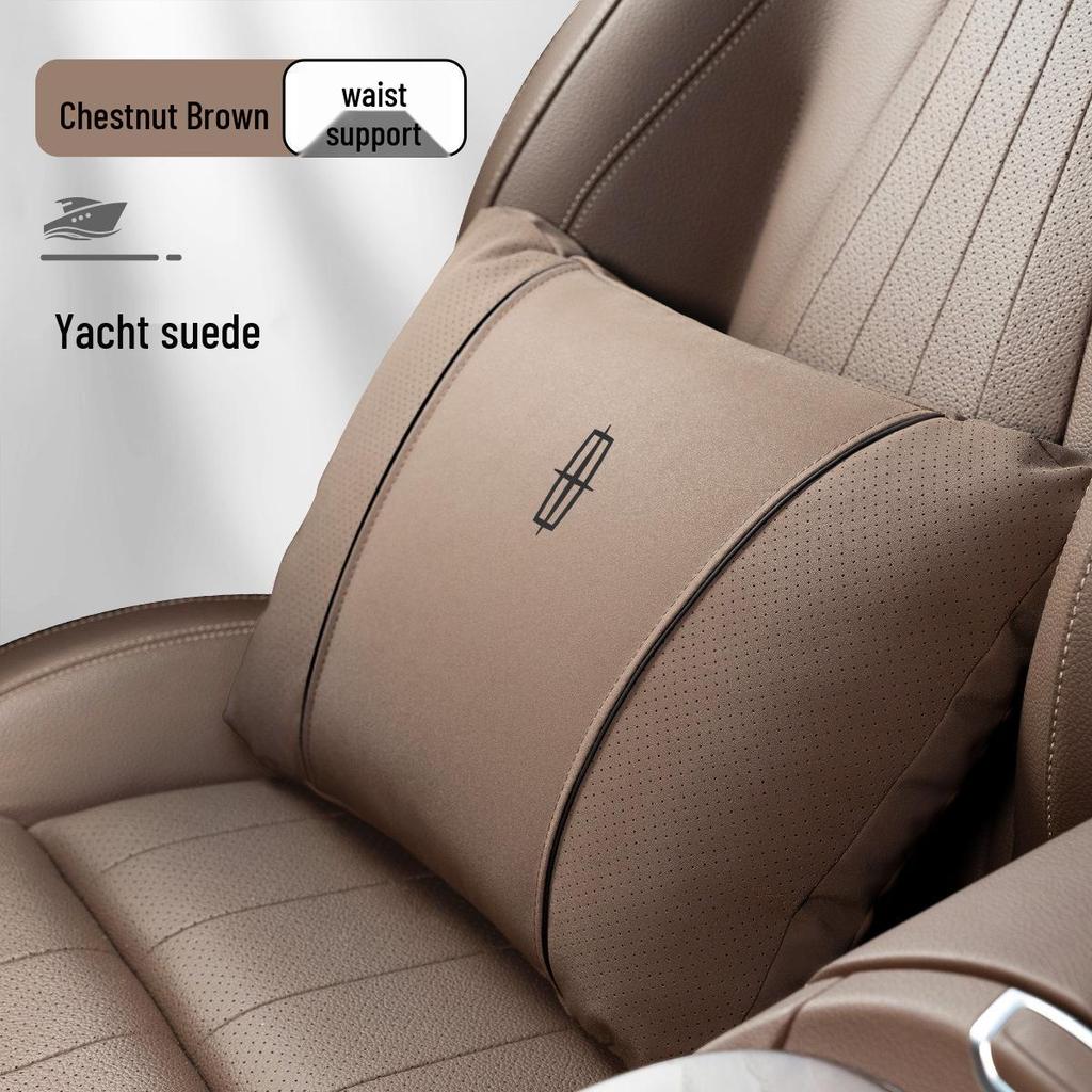 Lincoln Headrest Lumbar & Neck Support Pillow for Z, Adventure, Navigator, Aviator, Continental, MKZ