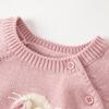 Davebella Girls' Cartoon Knit Sweater