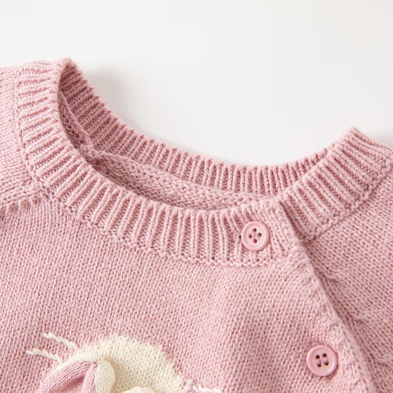 Davebella Girls' Cartoon Knit Sweater