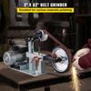 2Hp Belt Grinder Constant Speed 2 X 82 Inch Belt Disc Sander with 3 Grinding Wheel 110V Bench Sander 12 Inch Wheel and Flat Platen Tool Rest for Knife