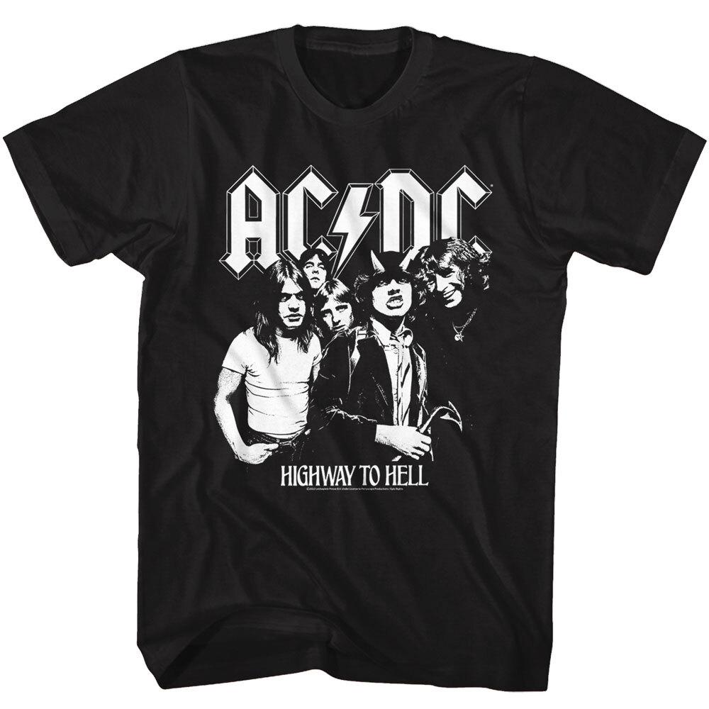 ACDC Highway To Hell Album Cover Men s T Shirt Unisex T-Shirt XL