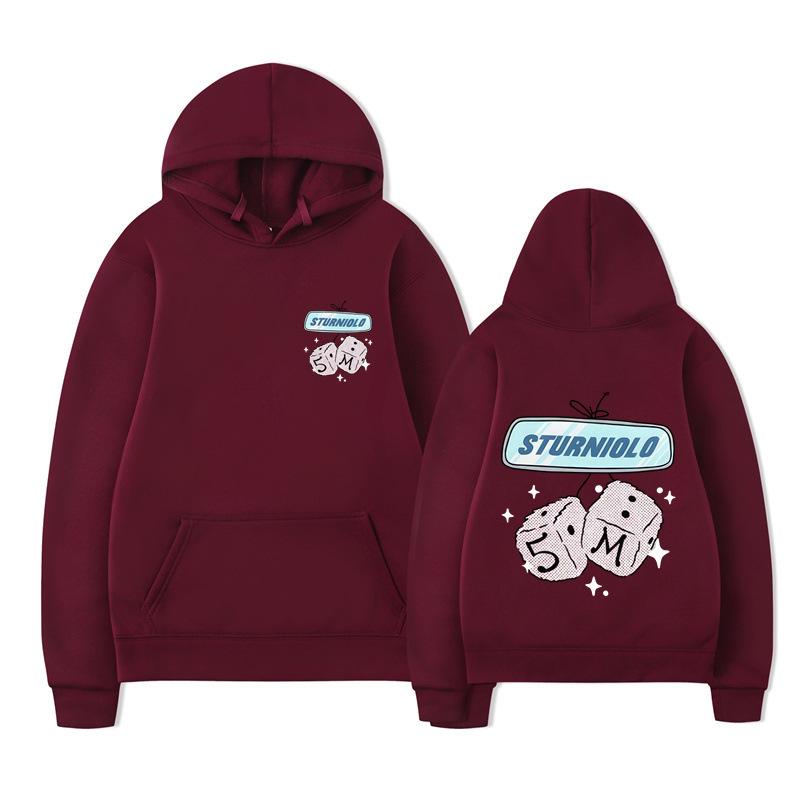 Hoodies Print Fashion Sweatshirt Hip Hop Casual Unisex Y2K Clothes Oversize Autumn Winter Fleece Streetwear Tops