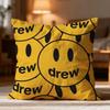 Hot D-DDrew House Cushion Cover Soft Washable Pillow Case Multi-Scene for Couch Bed Travel Office Use