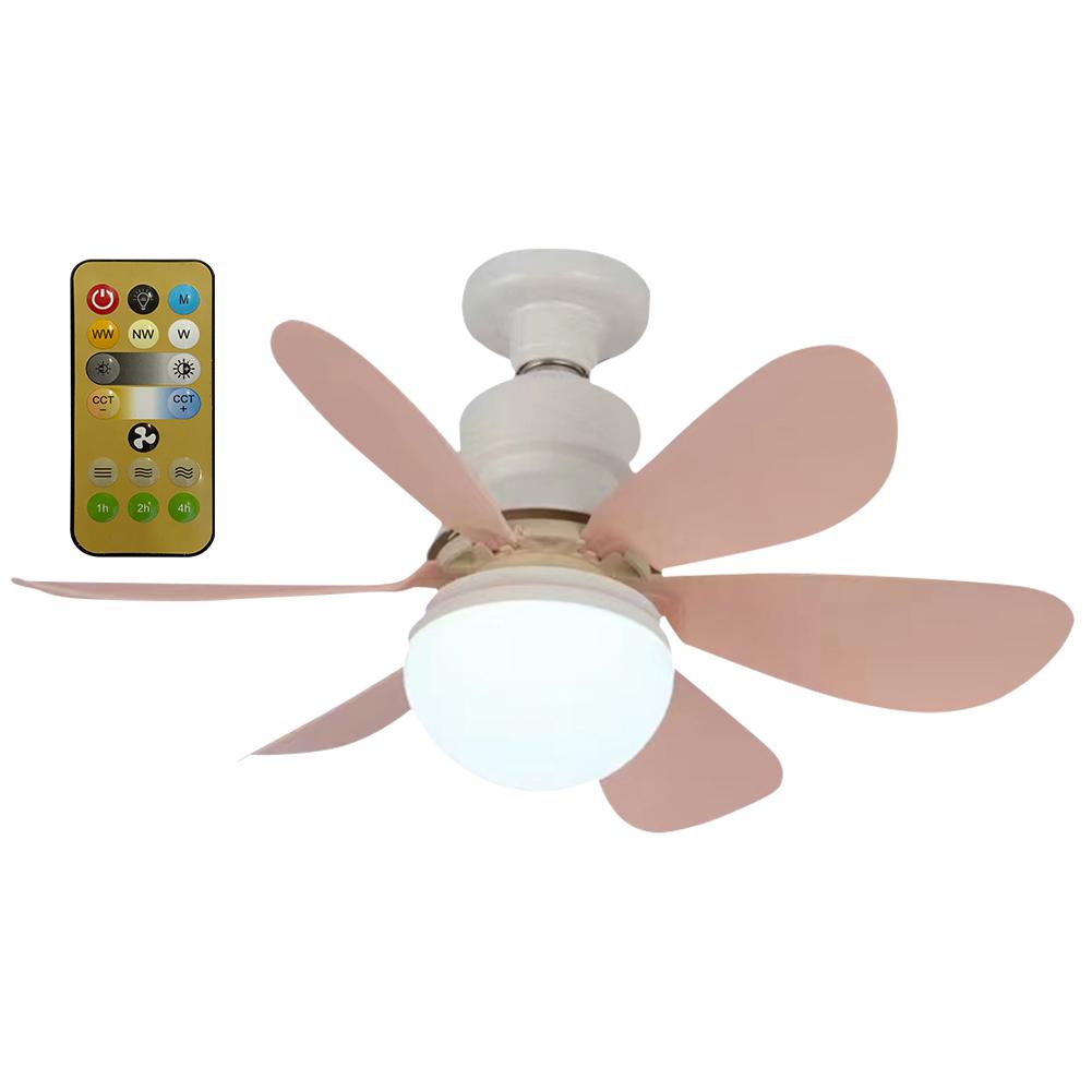 Low Profile Ceiling Fans Modern LED Fan Lamp Living Room Bedroom Chandelier Ceiling Fan Remote Control 3 Speeds Ceiling Fanlight