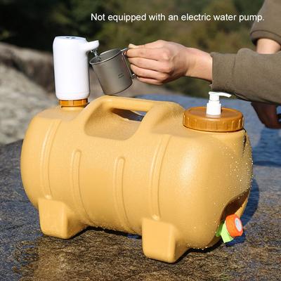 Adaptador de Bomba de Água Elétrica Tampa para Tanque de Água de Acampamento Adaptador de Dispensador de Água Portátil para Tanque de Água Externo