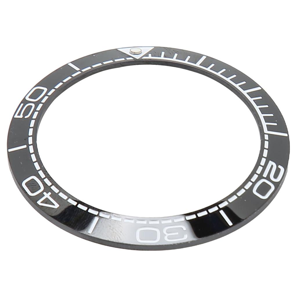Watch Bezel Insert 41.5mm Ceramic Watch Bezel Ring Repair Replacement Accessory for Watchmaker