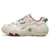Ravagement 2 Leather Cushioning, Wear Resistant Low Top Running Shoes Women's Beige Gray F12W232175EAN(YC)