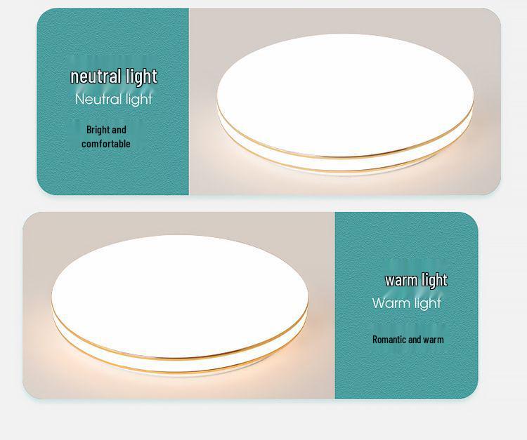 Ultra-Thin LED Ceiling Light: Modern Minimalist for Bedroom, Living Room, Kitchen, Balcony, and Corridor