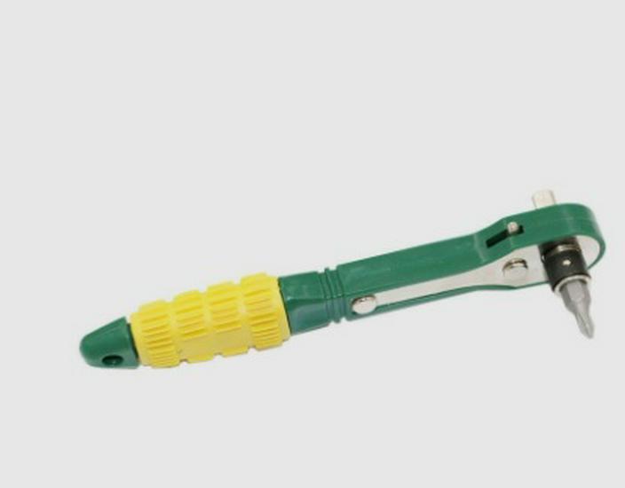 Reversible Ratchet Wrench & Multi-Socket Set 5-13mm with Screwdriver