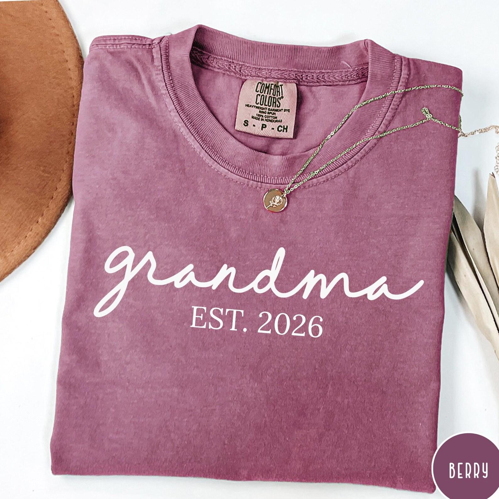Custom Comfort Colors® Grandma T-Shirt - Grandma Gift 2XL