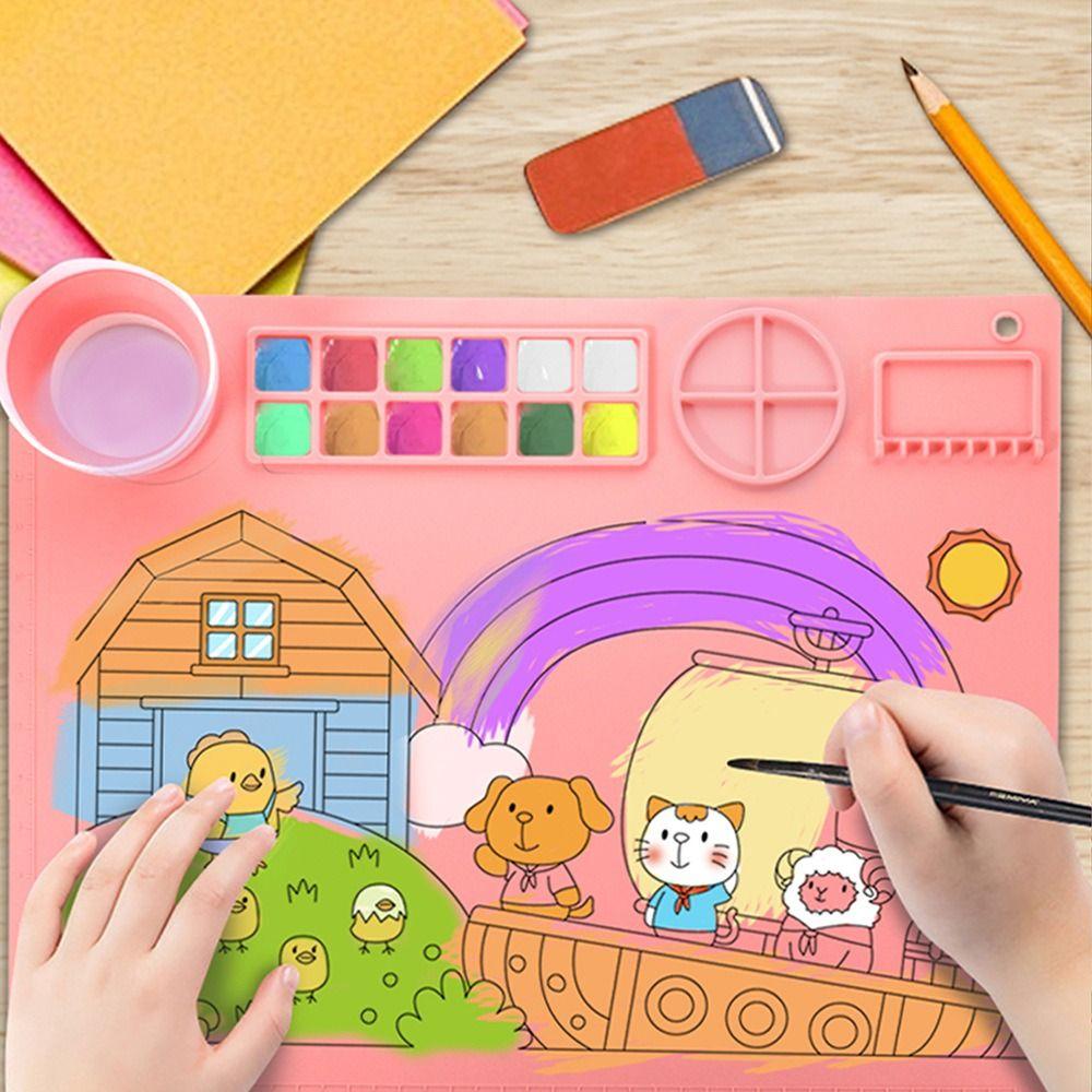 Crafts Silicone Painting Mat Silicone Graffiti Painting Mat Art Silicone Craft Mat  Craft Art