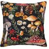 Home Decor Enchanting Mushroom & Flower Pattern Pillow Covers Pattern Cushion Cover Suitable for Sofa Bedroom Car Pillow Cover