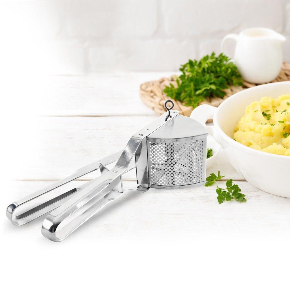Stainless Steel Potato Press, Puree Masher, Potato Masher