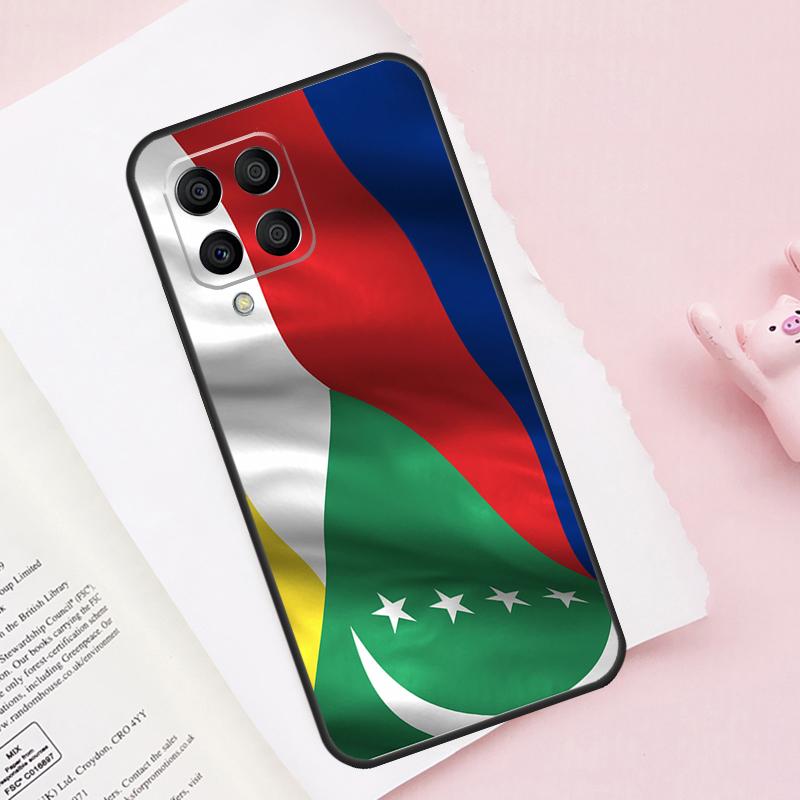 

Comoros Flag Case For Samsung Galaxy M16 M36 M56 M21 M20 M23 M31 M11 M54 M14 M34 M13 M52 M32 M12 M15 M55 Samsung M53