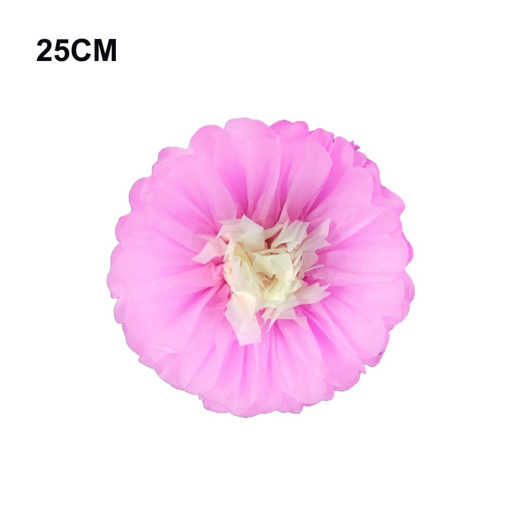 Paper Flowers Floral Decorations for Wall Handmade Handicraft Convenient Artificial Wedding Blossoms for Anniversary Party Decor