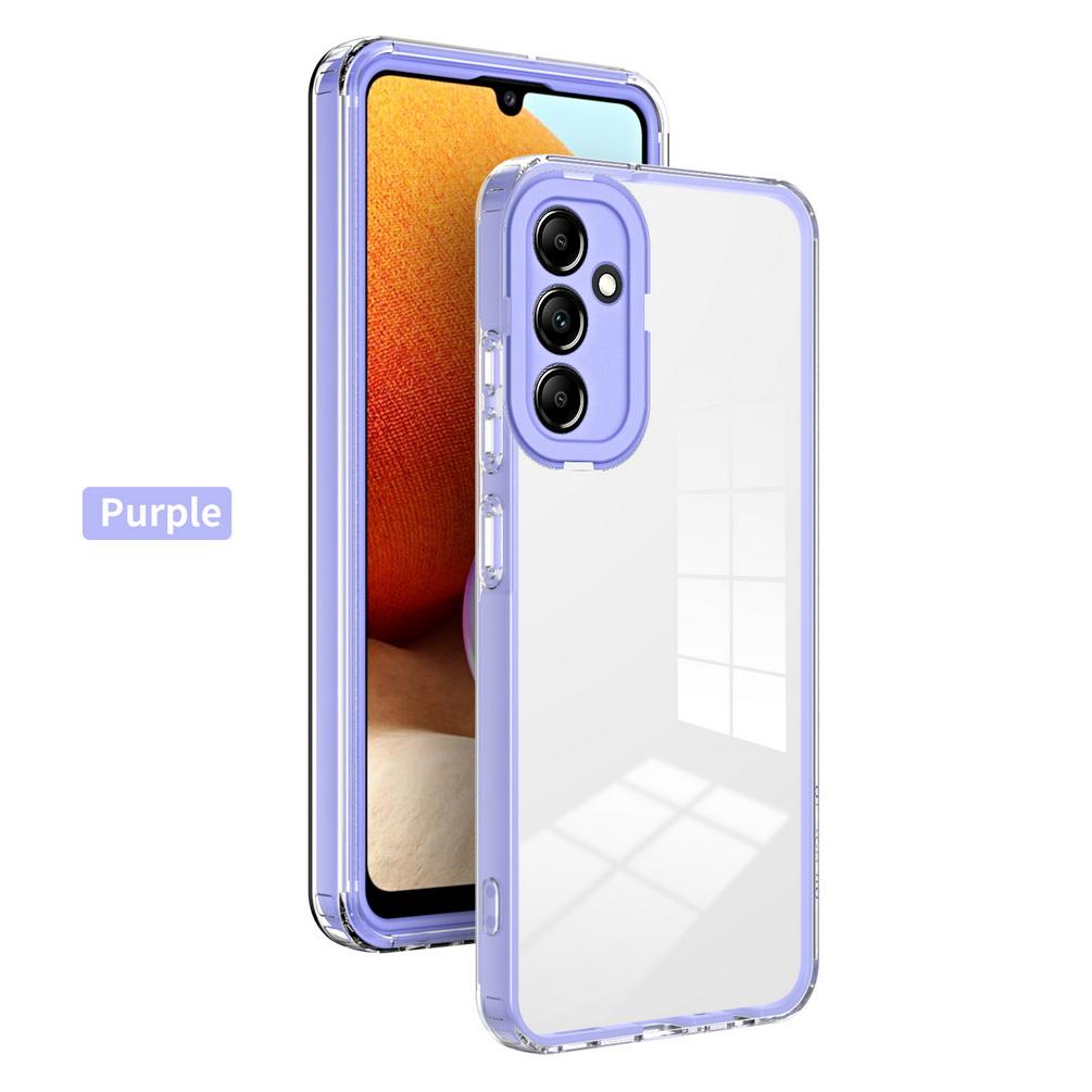 2 In 1 Transparent Phone Case for Samsung A25 A34 A54 A24 A14 A04 Galaxy M54 M14 A33 A53 A73 A23 A13 A52 A72 A51 A71 Clear Cover