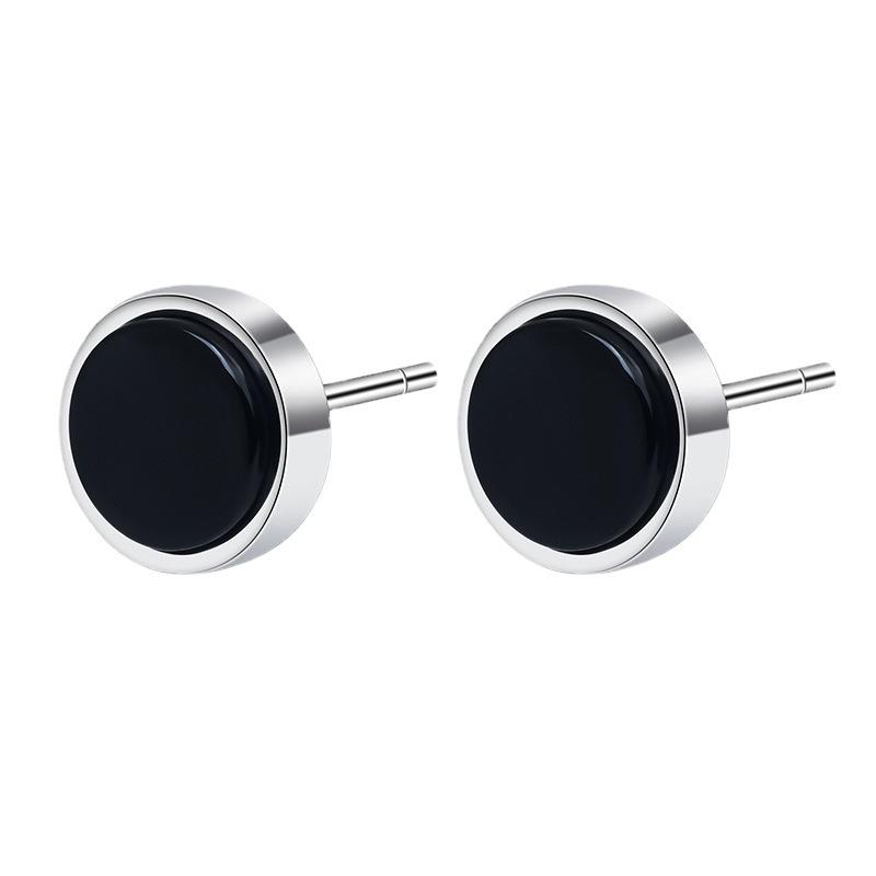 Trendy Men's Single Earring: European & American Hip-Hop Style, Versatile and Simple Design