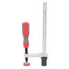 Quick Screw Guide Rail Clamp for Saw Hold Down Woodworking Hand Tool with Plastic Handle Base Dia 19mm 3 4in