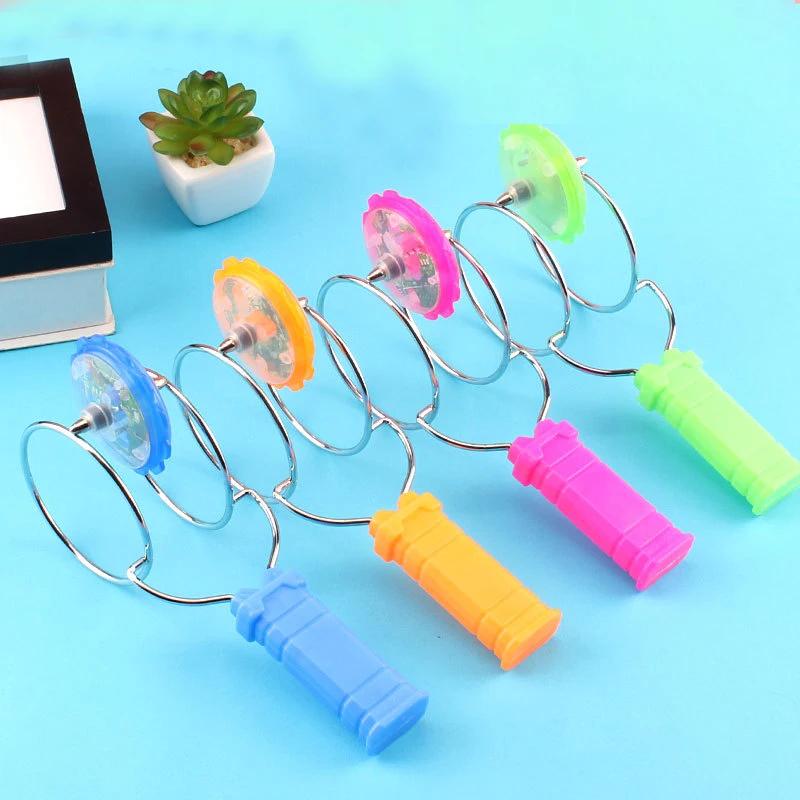 

Magnetic Spinning Top With Vivid Led Lights - Auto Glows When Spinning Outdoor/Indoor Plaything Party Favors Gifts For Kids