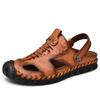 2025 New Handmade Breathable Two-wear Beach Cowhide Sandals