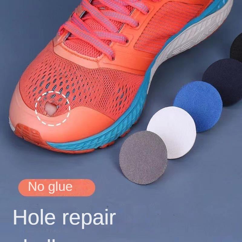 Fashion 4/6 Pcs Sports Shoes Patches Vamp Repair Shoe Insoles Patch Sneakers Heel Protector Adhesive Patch Repair Shoes Heel Foot Care