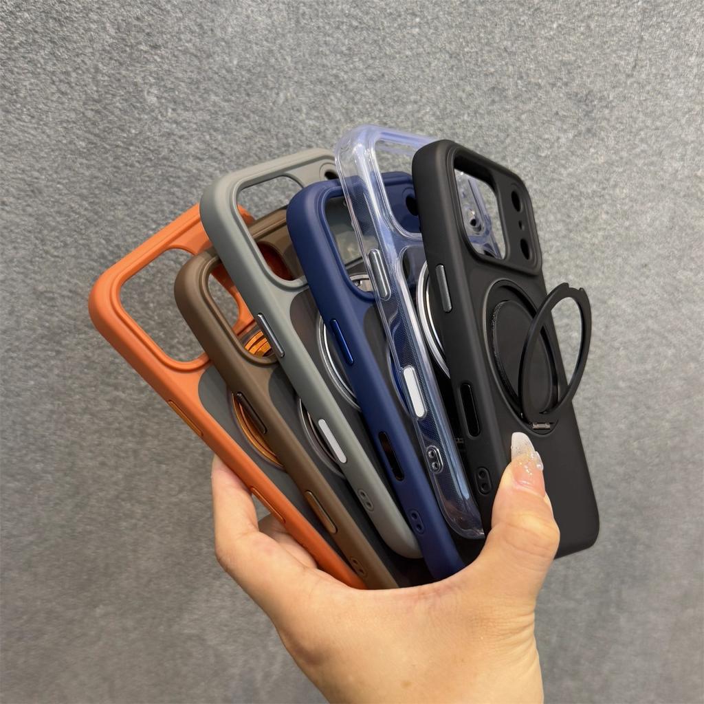 The Phantom 360 Stand Is Suitable for The Matte Skin Sensing Magnetic Apple 17 Protective Case of The IPhone17 ProMax Phone Case