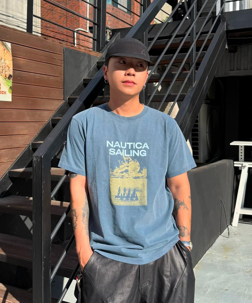 NAUTICA Sailing Block T-Shirt (3 Colors) Nts5696