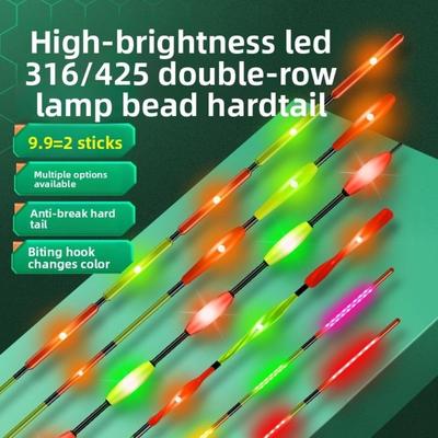 LED Fishing Smart Float Top Super Bright Night Fishing Float Top Ultra Sensitive Luminous Float Top Night Fishing New Style