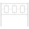 Replacement Headboard Metal White 100 Cm