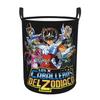 Knights Of The Zodiac Saint Seiya Dirty Laundry Baskets Folding Large Waterproof Clothes Storage Basket For Home Kids