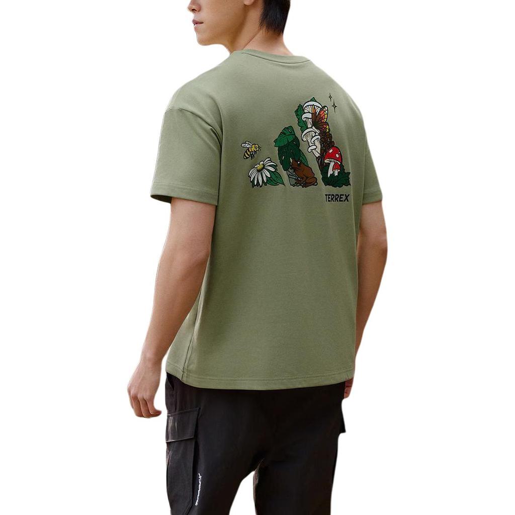 Adidas Terrex XPLORIC NATURE T Shirt Unisex Tent Green KG3847