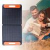 80W Portable Solar Panel Foldable Backpacking Charger High Efficiency USB C Dual USB Ports Waterproof for Camping