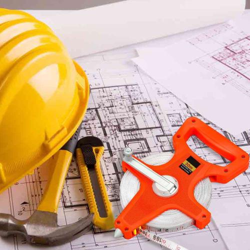 Fiberglass Measuring Tape, 20m/30m, Metric and Imperial, for Land Surveying, Area and Distance Measurements, Indoor and Outdoor, Construction, Accurat