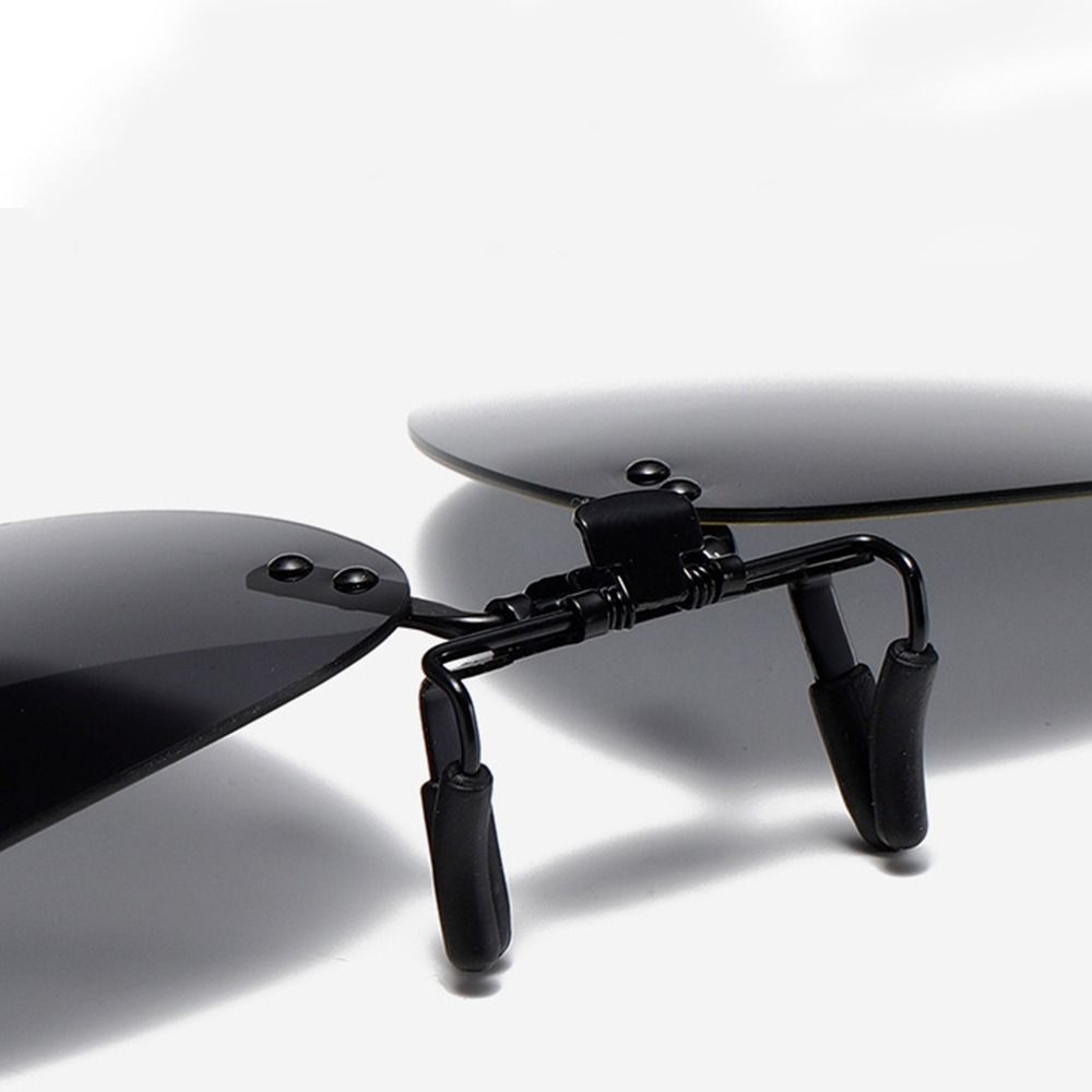 UV 400 Protection Clip On Sunglasses Over Prescription Glasses Convenient Shades for Women & Men