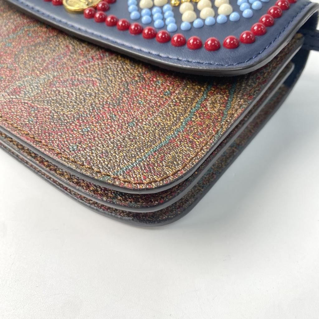 Used ETROShoulder Bag beads/leather Women