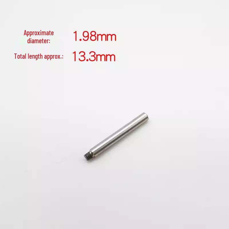 Altsaxophon untere E-Klappe Schaftschraube - Messing Reparatur Ersatzteil