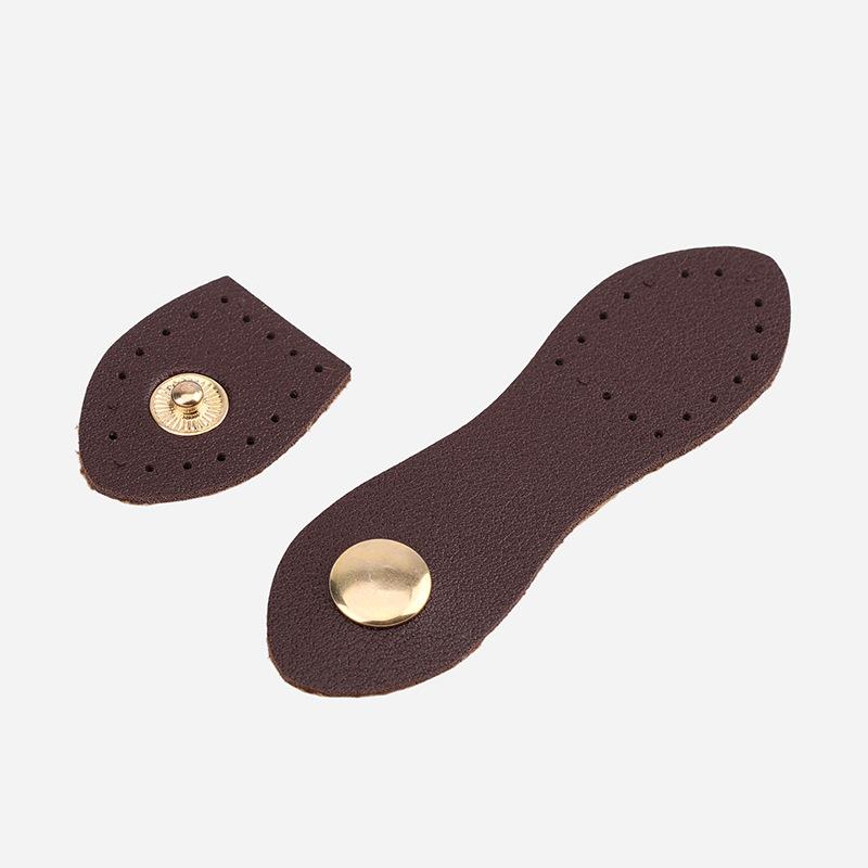 Leather Bag Buckle Handmade Buttons Wallet Hasp Clasp Buckle Card Pack Buckle For Diy Handbag Accessories