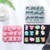 Silicone Fondant Molds Chinese Zodiac Shape Chocolate Moulds Candy Molds Silicone Material for DIY Hand-Making Use