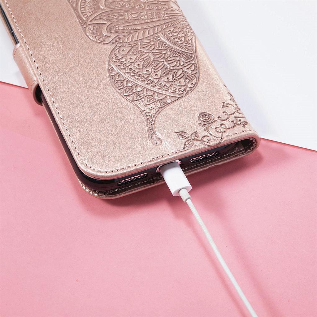 Google Pixel 10 Leather Flip Case with Embossed Card Slot & Magnetic Closure, Fits Google 8 Pro