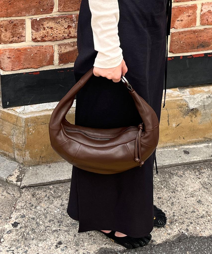 Archivepke Small Fling Hobo Bag(Deep Brown)_Ovbax26255Vtb