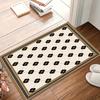 Mid-Century Geometric Clover Rugs Non-Slip Door Mat Washable Carpet for Living Room Bedroom Kid's Room Durable Home Alfombra