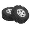 4pcs 1Celsius24 RC Climbing Tires 5 Claw Rock Climbing Tires for  Al SCX24  00002 for SCX24  00001 for SCX24  90081